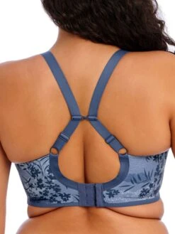 ELOMI Energise Sports Bra - Vintage Denim -FREYA Shop braforme activewear elomi 8042 vtd back