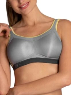 ANITA Momentum Sports Bra - Iconic Grey