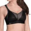 ANITA Air Control Deltapad Sports Bra - Black/Kalahari -FREYA Shop braforme anita active sports bra 5544 283 f
