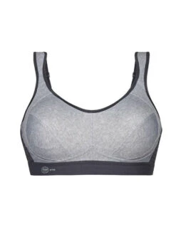 ANITA Extreme Control Sports Bra - Heather Grey -FREYA Shop braforme anita active sports bra lingerie 5527 254 heather pf