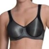 ANITA Momentum Underwired Sports Bra - Black 2 ANITA Momentum Underwired Sports Bra - Black -FREYA Shop braforme anita active sports bras 5519 001 black f