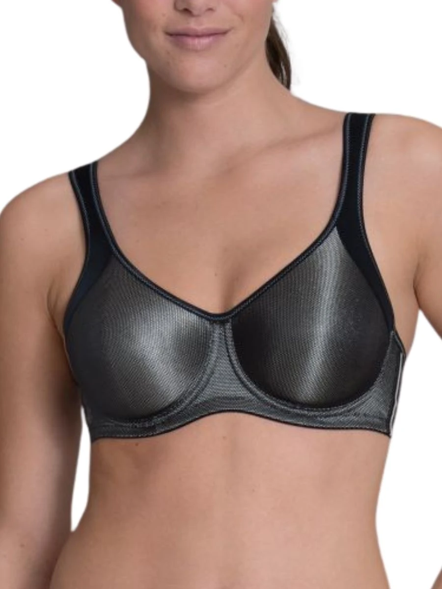 ANITA Momentum Underwired Sports Bra - Black 3 ANITA Momentum Underwired Sports Bra - Black