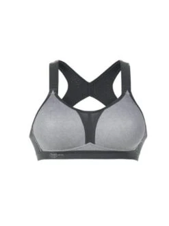 ANITA Dynamix Star Sports Bra - Heather Grey -FREYA Shop braforme anita active sports bras 5537 254 p