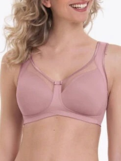 ANITA Clara Moulded Comfort Soft Cup Bra - Rosewood