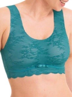 ANITA Essential Lace Bralette - Light Smaragd