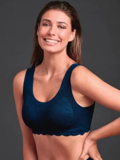 ANITA Essential Lace Bralette - Maritime Blue -FREYA Shop braforme anita essential lace 5400 380 2l