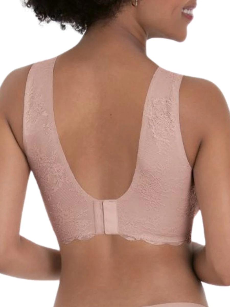 ANITA Essential Lace Bralette - Rosewood 4 ANITA Essential Lace Bralette - Rosewood - Image 2