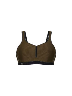ANITA Performance Sports Bra - Dark Olive/Black -FREYA Shop braforme anita performance 5566 848 cf