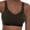 ANITA Performance Sports Bra - Dark Olive/Black -FREYA Shop braforme anita performance 5566 848 f