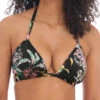 FREYA Tahiti Nights Triangle Bikini Top - Black -FREYA Shop braforme as200011 blk cut freya swim tahiti nights black non wired triangle bikini top f