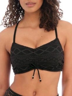 FREYA Sundance Bralette Bikini Top - Black
