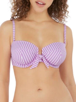 FREYA Beach Hut Bandeau Bikini Top - Cassis -FREYA Shop braforme as6791 cas primary freya swim beach hut cassis underwired bandeau bikini top f1