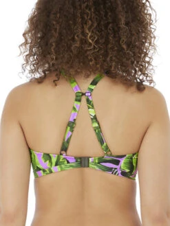 FREYA Jungle Oasis Bikini Top - Cassis -FREYA Shop braforme as6840 cas back freya swim jungle oasis cassis underwired bikini top with j hook b