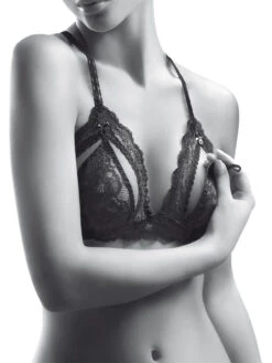 Aubade Boîte à Désir Open Up Triangle Bra - Noir