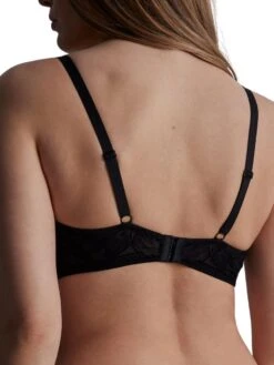 Aubade Coeur A Corps Underwired Triangle Bra - Noir -FREYA Shop braforme aubade coeur 20 c3 a0 20corps 1bn12 noir back