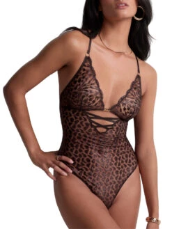 Aubade Crazy In Love Bodysuit - Satin Brown -FREYA Shop braforme aubade crazy in love 5D86 SATI 2f