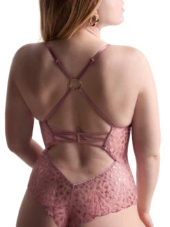 Aubade Crazy In Love Bodysuit - Warm Pink -FREYA Shop braforme aubade crazy in love 5D86 WARM 3b