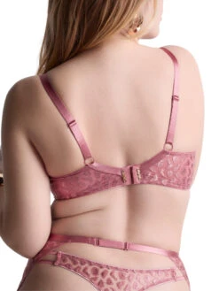 Aubade Crazy In Love Triangle Plunge Bra - Warm Pink -FREYA Shop braforme aubade crazy in love 5DF12 WARM 3b