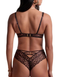 Aubade Crazy In Love Half Cup Bra - Satin Brown -FREYA Shop braforme aubade crazy in love 5DF14 SATI 2b