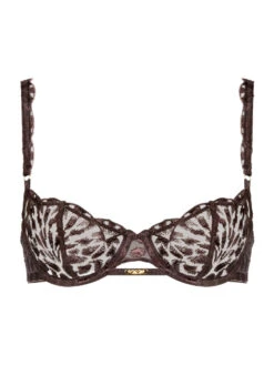 Aubade Crazy In Love Half Cup Bra - Satin Brown -FREYA Shop braforme aubade crazy in love 5DF14 SATI c