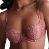 Aubade Crazy In Love Half Cup Bra - Warm Pink -FREYA Shop braforme aubade crazy in love 5DF14 WARM f