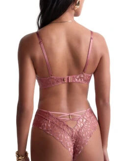 Aubade Crazy In Love Single Wire Plunge Bra - Warm Pink -FREYA Shop braforme aubade crazy in love 5DM12 WARM 2b