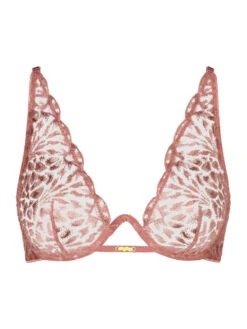 Aubade Crazy In Love Single Wire Plunge Bra - Warm Pink -FREYA Shop braforme aubade crazy in love 5DM12 WARM c
