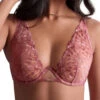 Aubade Crazy In Love Single Wire Plunge Bra - Warm Pink 1 Aubade Crazy In Love Single Wire Plunge Bra - Warm Pink -FREYA Shop braforme aubade crazy in love 5DM12 WARM f