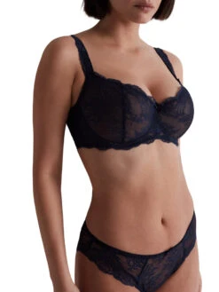 Aubade Danse Des Sens Comfort Half-Cup Bra - Evening Blue -FREYA Shop braforme aubade danse des sens OG14 02 EVEB 2f
