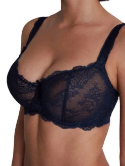 Aubade Danse Des Sens Comfort Half-Cup Bra - Evening Blue -FREYA Shop braforme aubade danse des sens OG14 02 EVEB s