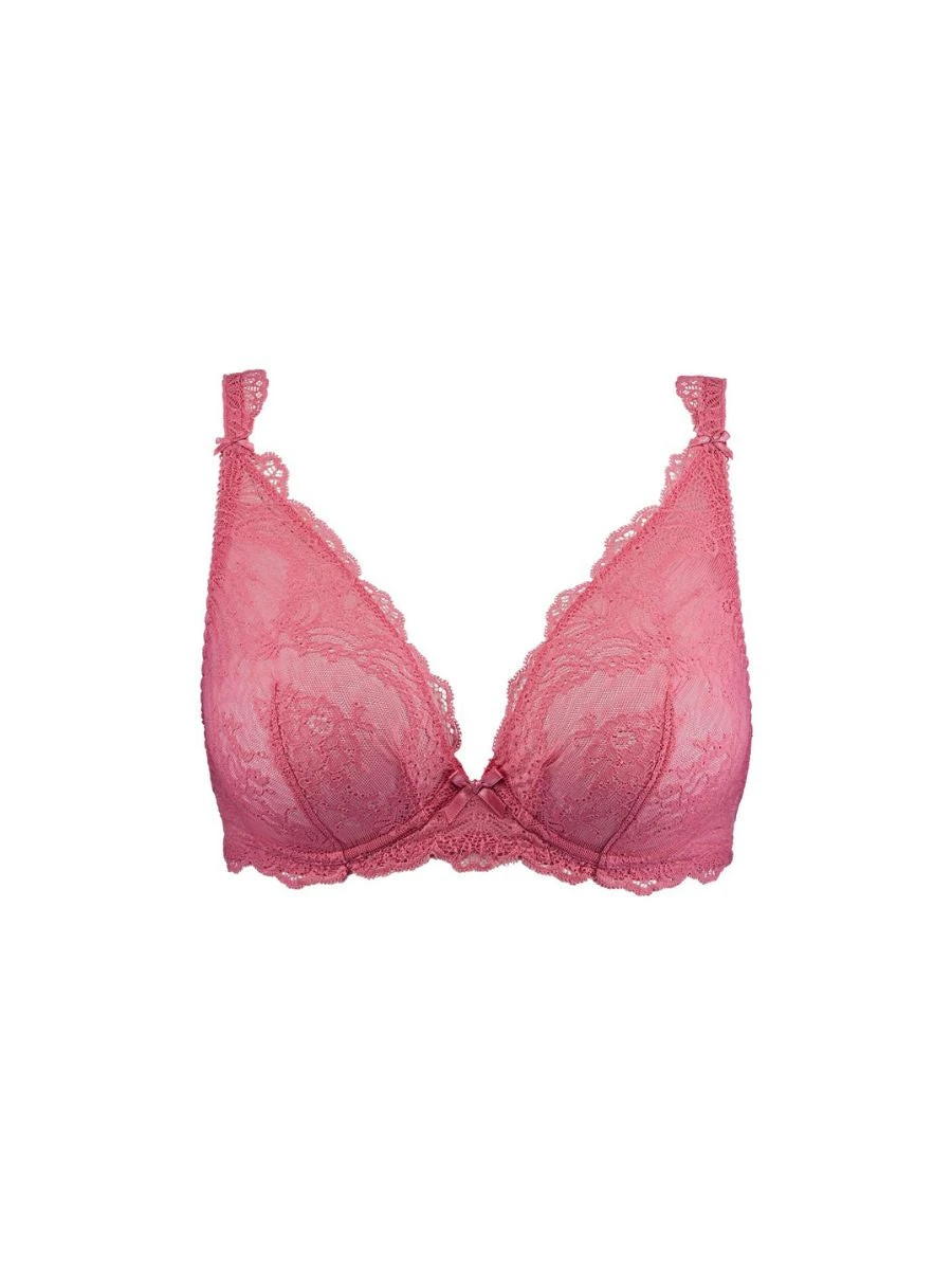 Aubade Danse Des Sens Triangle Plunge Bra - Guava 7 Aubade Danse Des Sens Triangle Plunge Bra - Guava - Image 5