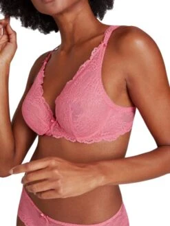 Aubade Danse Des Sens Triangle Plunge Bra - Guava