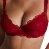 Aubade Danse Des Sens Moulded Push Up Bra - Irresistible Red