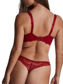 Aubade Danse Des Sens Comfort Half-Cup Bra - Irresistible Red -FREYA Shop braforme aubade danse des sense 0G14 02 IRRE 2b
