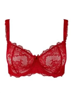 Aubade Danse Des Sens Comfort Half-Cup Bra - Irresistible Red -FREYA Shop braforme aubade danse des sense 0G14 02 IRRE c