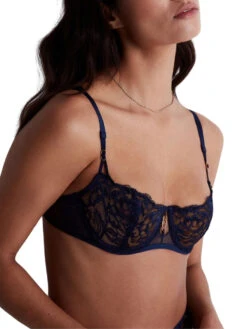 Aubade Feeling Myself Half Cup Bra - Astral Blue -FREYA Shop braforme aubade feeling myself 3AF14 ASTB 2f