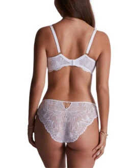 Aubade Flowermania High Apex Full Cup Bra - Blanc -FREYA Shop braforme aubade flowermania LAN13 BLAN 3b