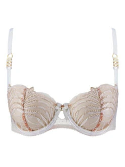Aubade Hypnolove Half Cup Bra - Gold Feather -FREYA Shop braforme aubade hypnolove LDF14 GOLF c