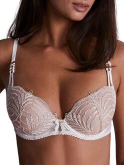 Aubade Hypnolove Moulded Push-Up Bra - Gold Feather