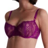 Aubade Into The Groove Half Cup Bra - Pink Karma -FREYA Shop braforme aubade into the groove 3BF14 PIKA f