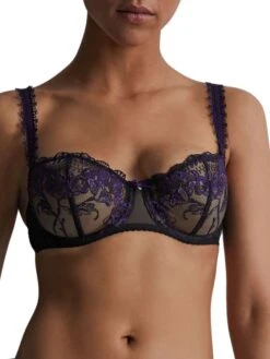 Aubade A Fleur De Toi Half Cup Bra - Dark Orchid
