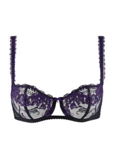 Aubade A Fleur De Toi Half Cup Bra - Dark Orchid -FREYA Shop braforme aubade lingerie a 20fleur 20de 20toi ibf14 dark p