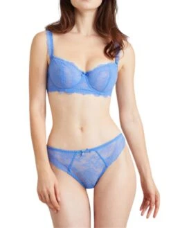 Aubade Danse Des Sens Half Cup Bra - Cornflower -FREYA Shop braforme aubade lingerie bras danse des sens og14 blet full