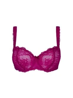 Aubade Danse Des Sens Comfort Half Cup Bra - Pink Pulsion -FREYA Shop braforme aubade lingerie danse des sens og14 2 pink pulsion p