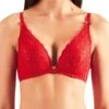 Aubade Rosessence Triangle Plunge Bra - Gala -FREYA Shop braforme aubade lingerie hk12 gala f