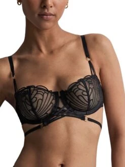 Aubade L'Indomptable Half Cup Bra - Afterdark