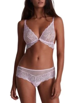 Aubade Paradis Exotique Triangle Bra - Sweet Lavender -FREYA Shop braforme aubade lingerie lf10 sweet lavender full