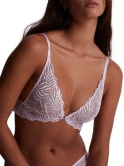 Aubade Paradis Exotique Triangle Bra - Sweet Lavender -FREYA Shop braforme aubade lingerie lf10 sweet lavender s