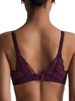 Aubade Rosessence Plunge Bra - Berry -FREYA Shop braforme aubade lingerie rosessence hk81 berry b