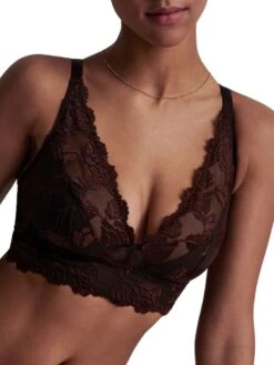 Aubade Softessence Triangle Bralette -FREYA Shop braforme aubade lingerie softessence tm10 o espresso f